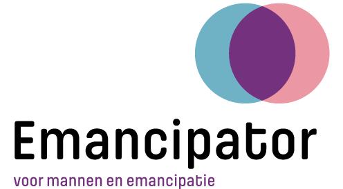 Emancipator voor mannen en emancipatie-logo