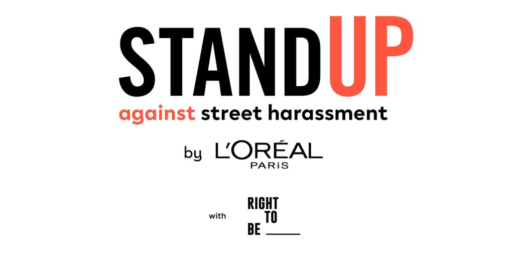 Stand Up tegen straatintimidatie digitale training door L’Oreal Paris, Right to Be en Fairspace